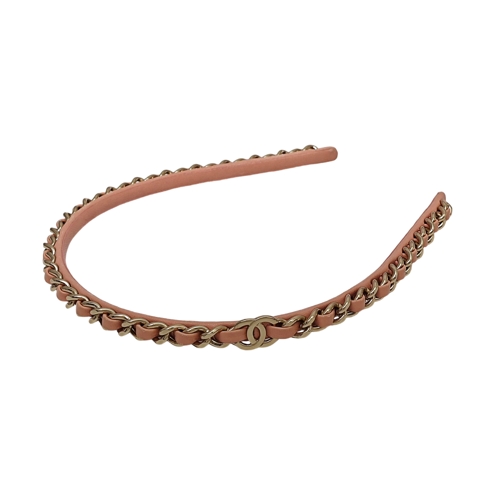 Metal Hairband Red