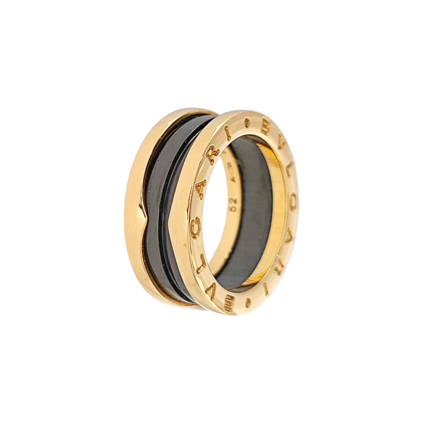 B.ZERO1 18k Rose Gold Ring EU 52