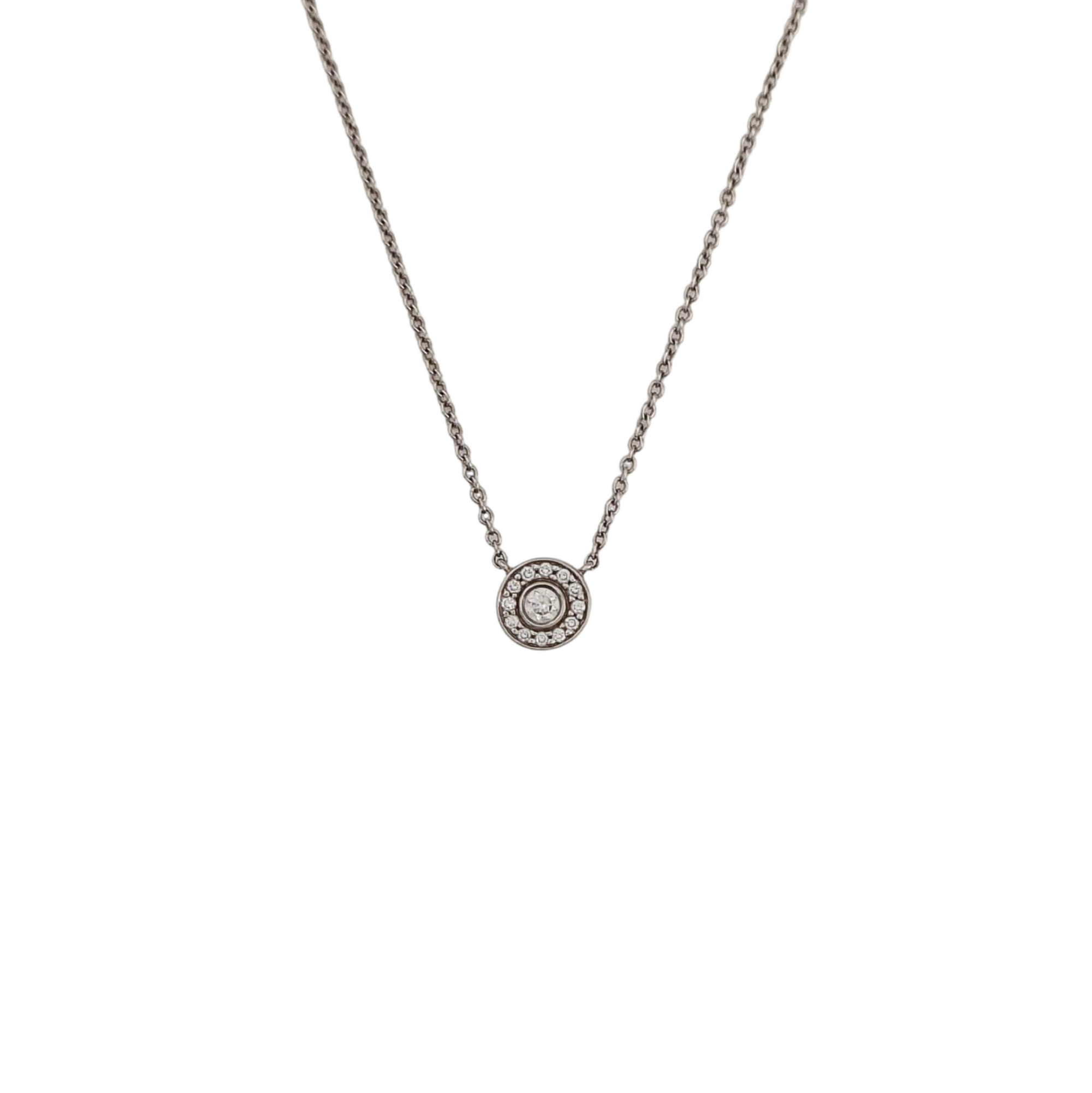Elsa Peretti Platinum 950 Silver Necklace