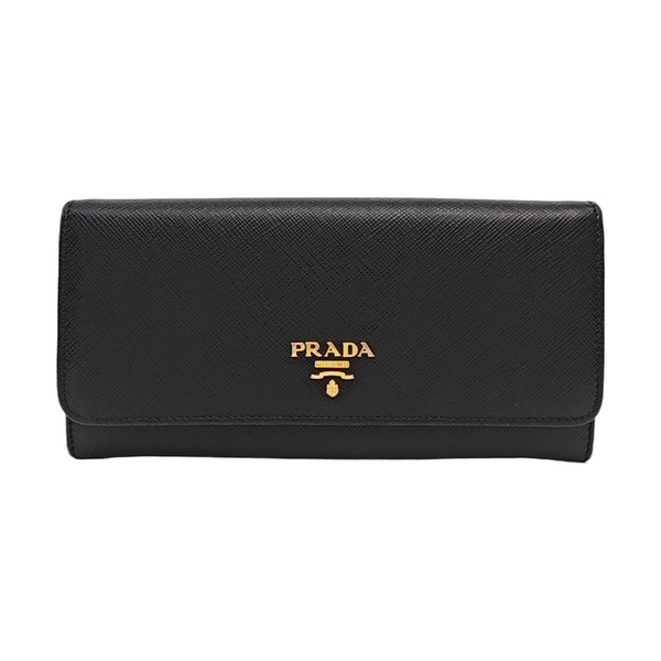 Fold Wallet Calfskin Black Wallet