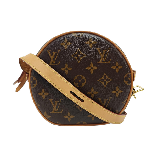 BOITE CHAPEAU PM Monogram Coated Canvas Brown