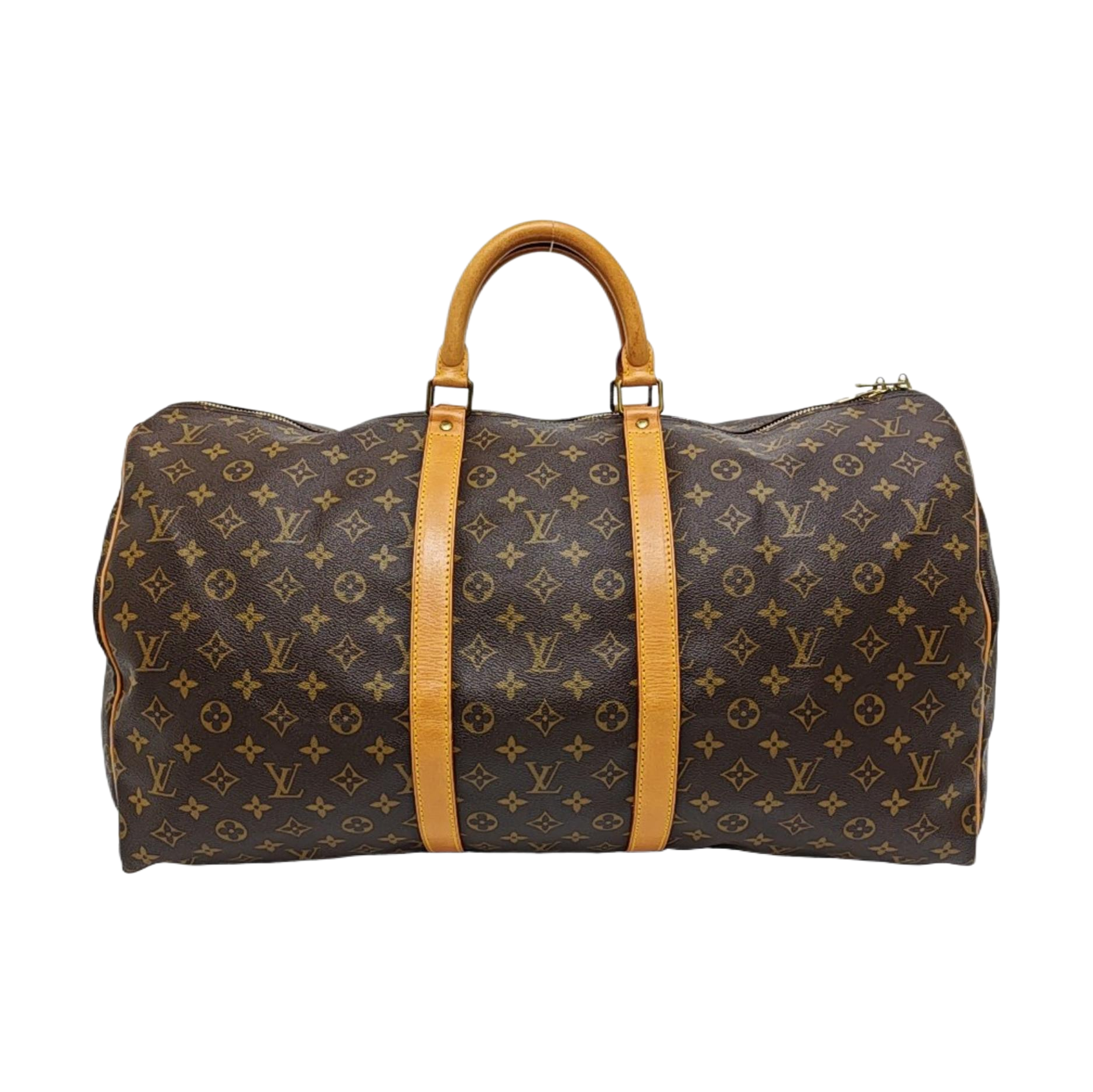 SAC SOUPLE 55 Monogram Coated Canvas Brown