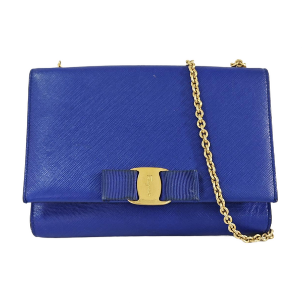 Ginny Calfskin Blue