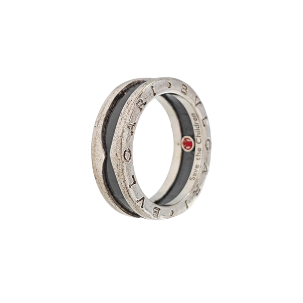 B.ZERO1 925 Sterling Silver Ring EU 56
