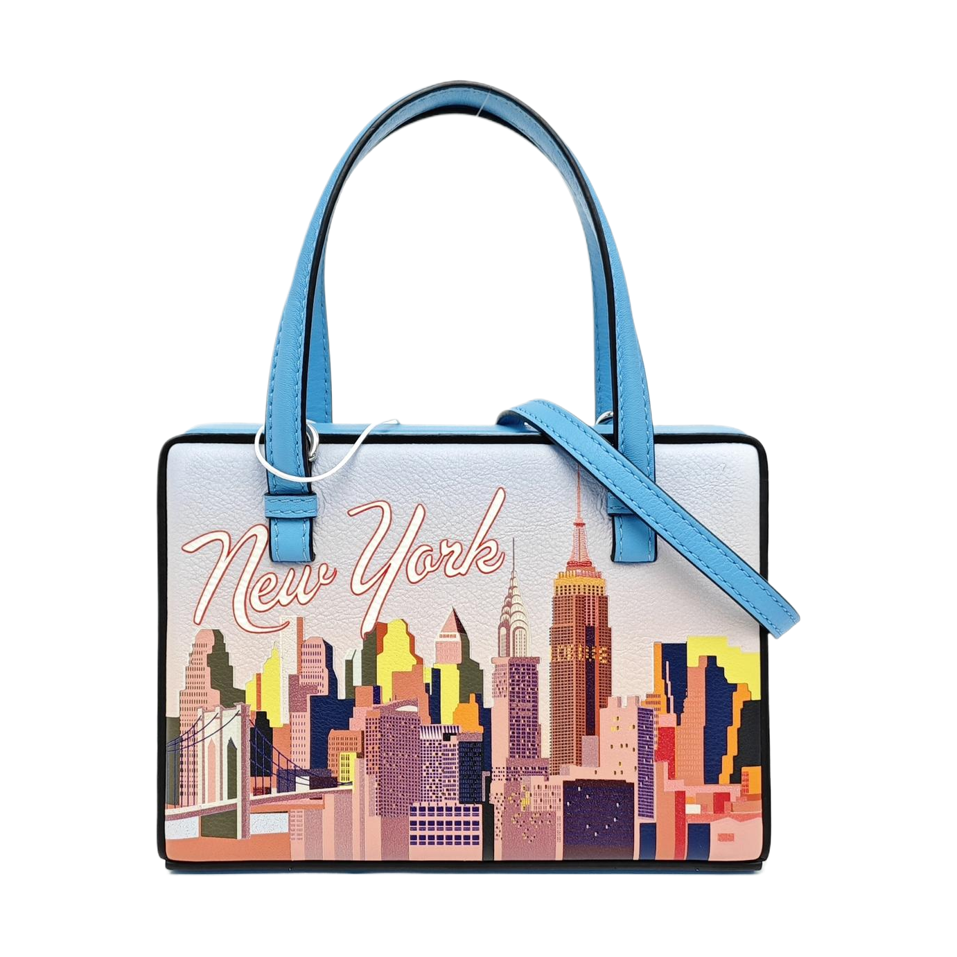 Calfskin Shoulder Bag Multicolor