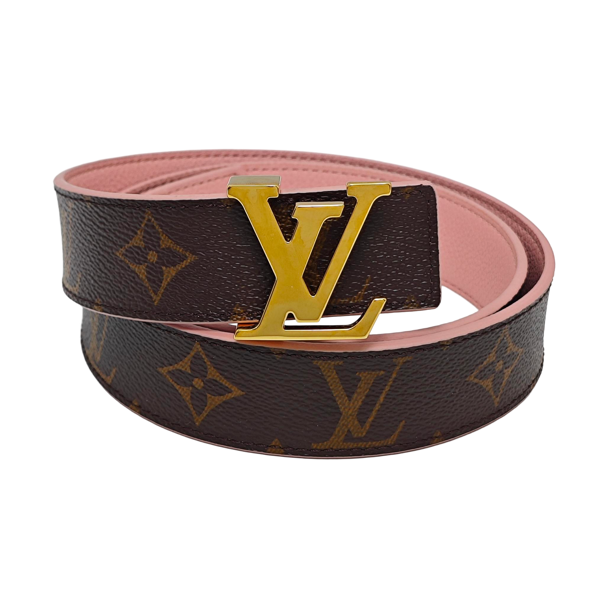 Coated Canvas Belt Brown