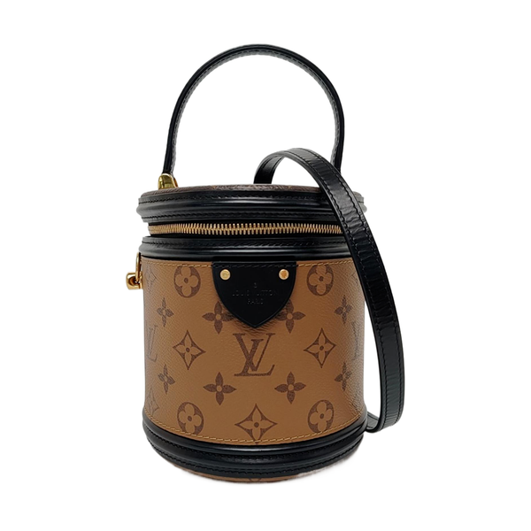CANNES PM Monogram Coated Canvas Brown