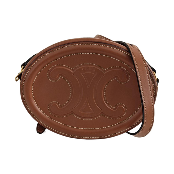TRIOMPHE Small Calfskin Brown