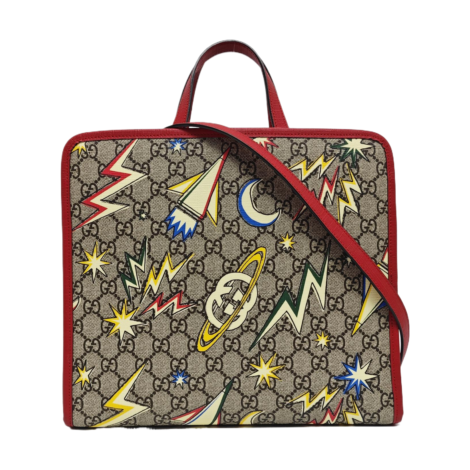 Children’s GG Bucket Monogram Coated Canvas Beige