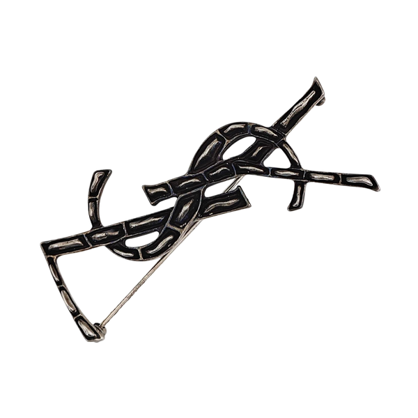 Metal Silver Brooch