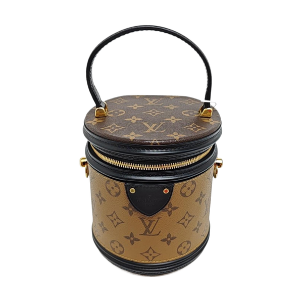 CANNES PM Monogram Coated Canvas Brown