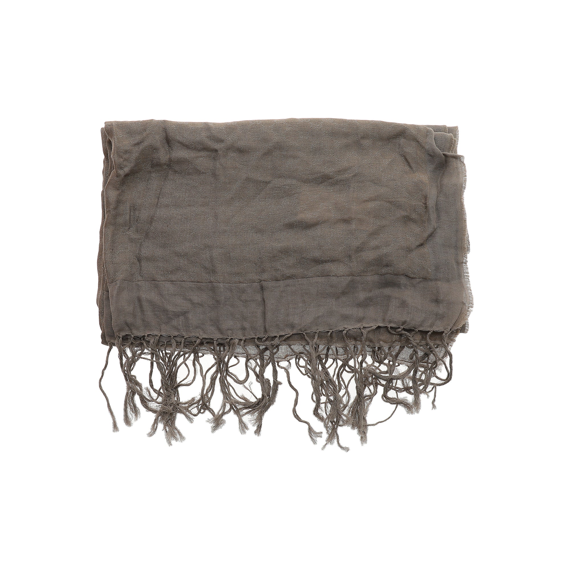 Cotton Scarf Brown