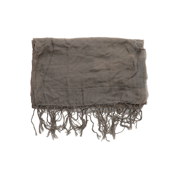 Cotton Scarf Brown
