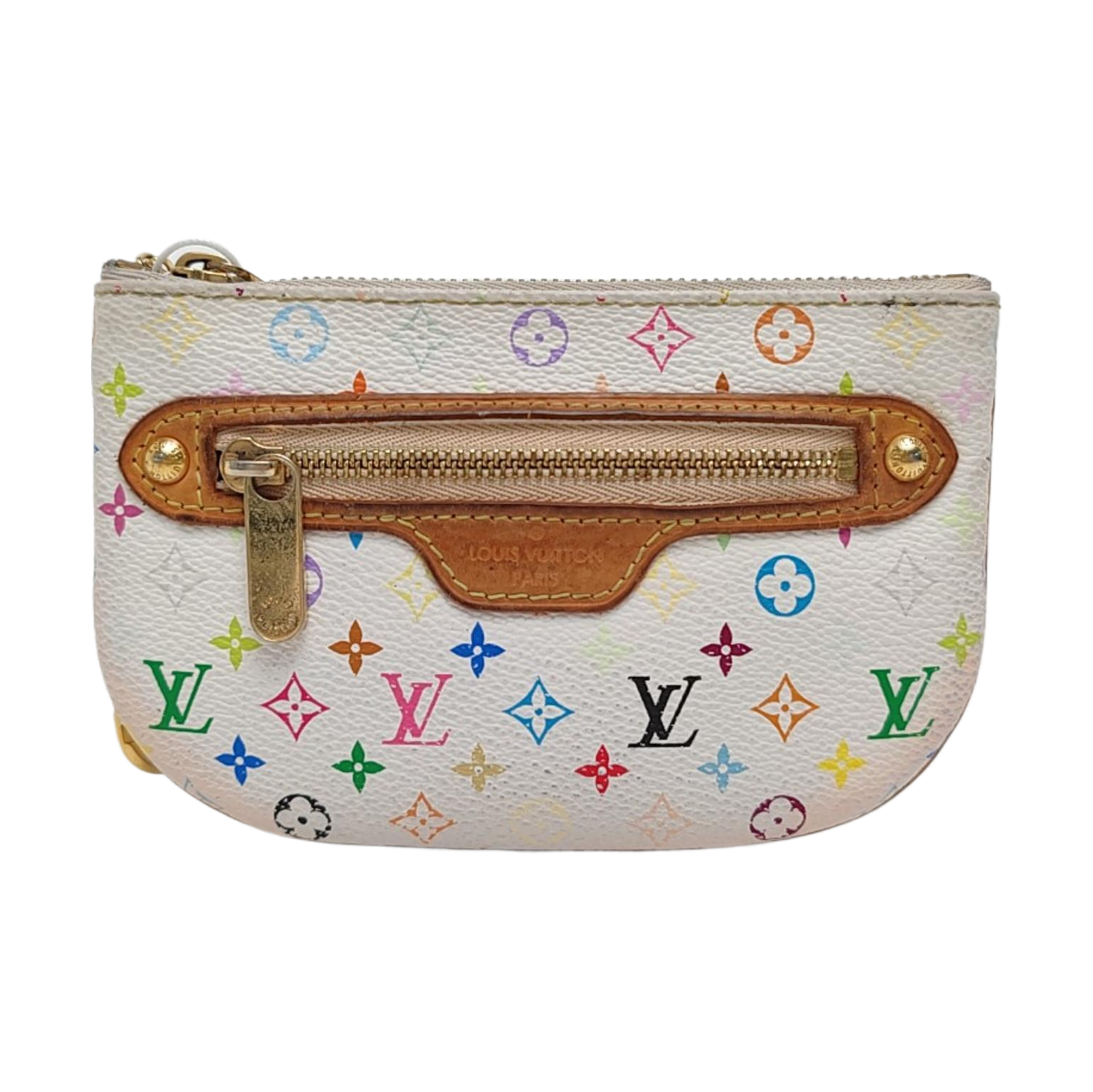 Monogram Coated Canvas White
