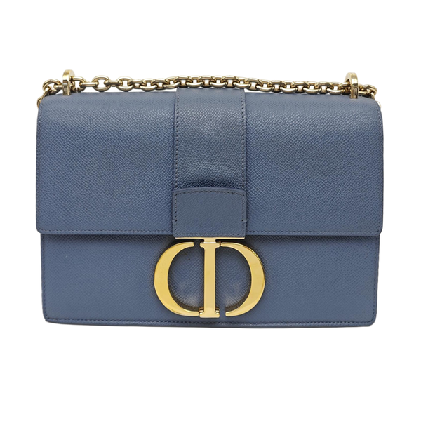 30 Montaigne Calfskin Blue