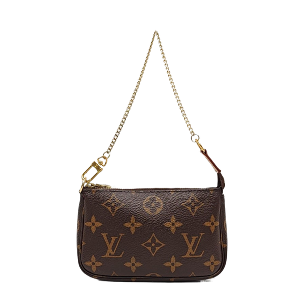 ACCESSOIRES Mini Monogram Coated Canvas Brown