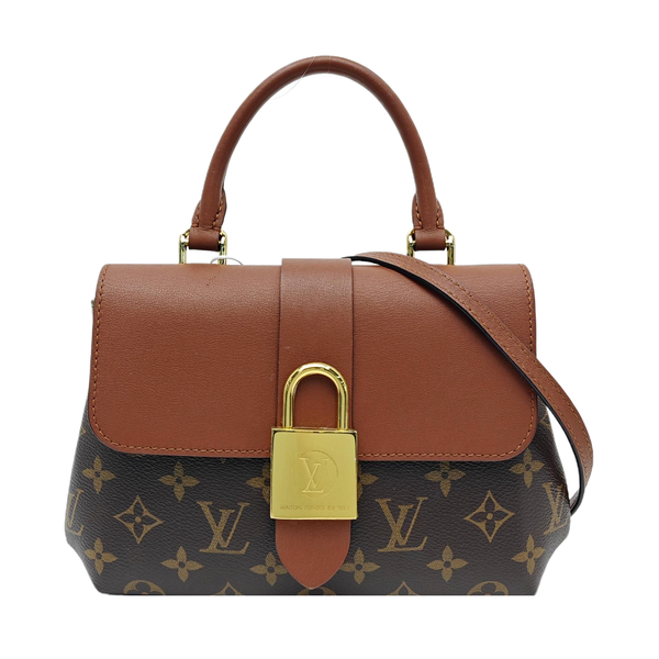 LOCKY BB Monogram Coated Canvas Brown