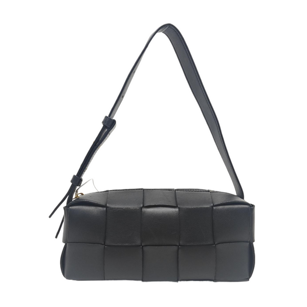Brick Cassette Small Lambskin Black