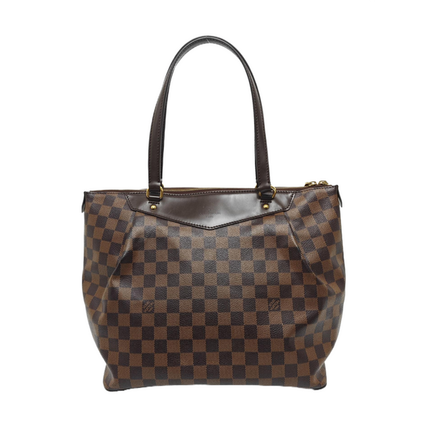 WESTMINSTER GM Damier Ebene Coated Canvas Brown