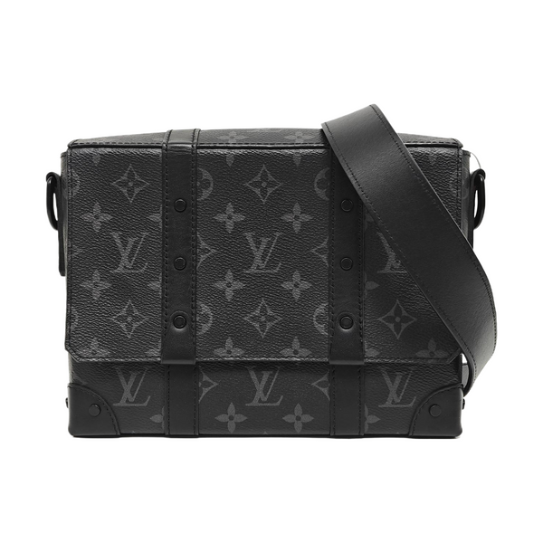 TRUNK PM Monogram Coated Canvas Black