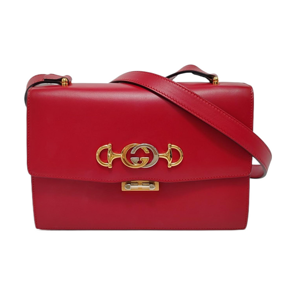 Zumi Small Calfskin Red