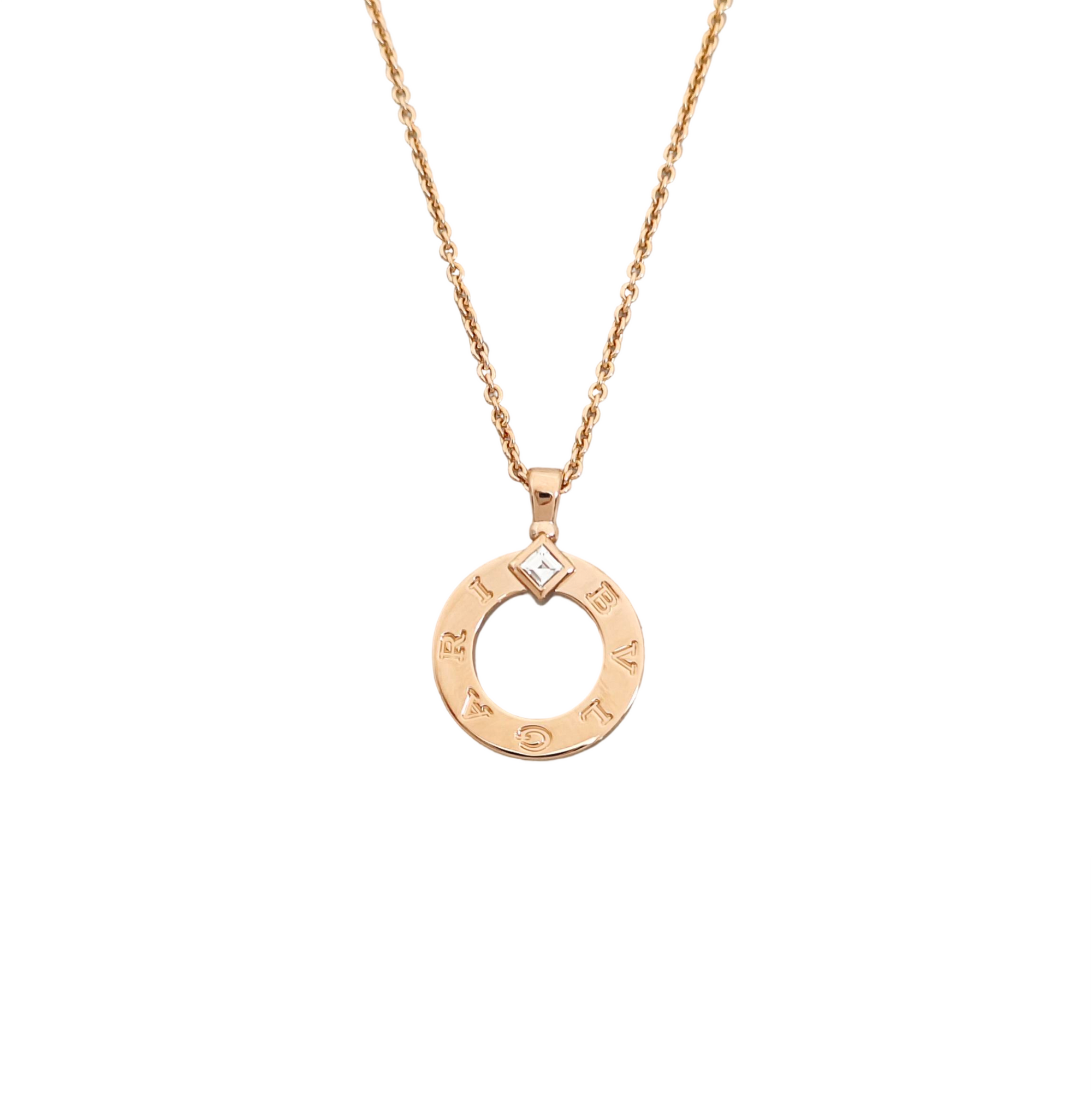 BVLGARI BVLGARI 18k Rose Gold Necklace