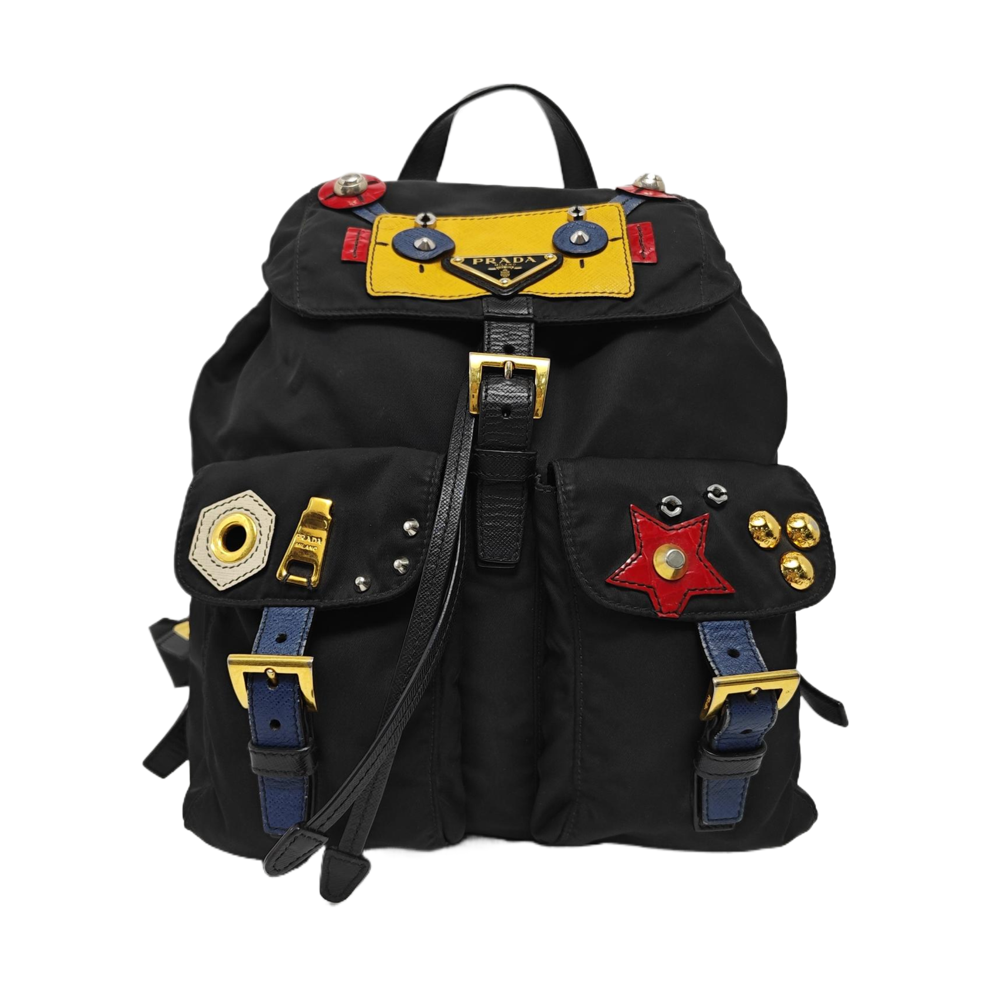 Nylon Backpack Black