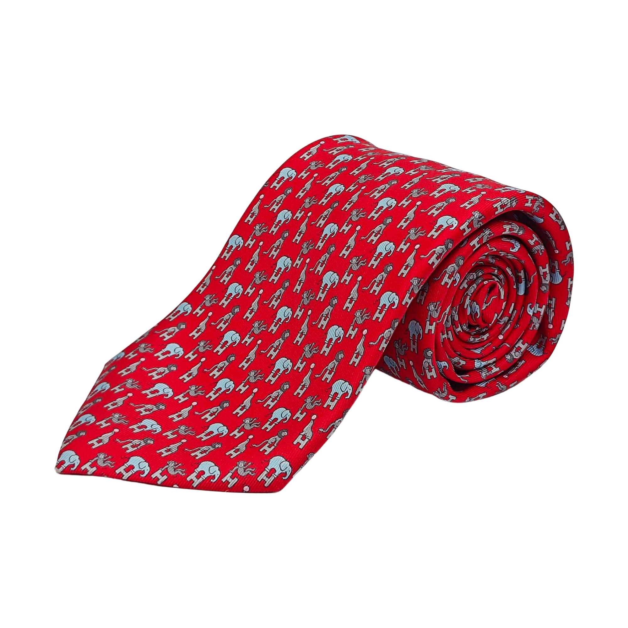 Mulberry Silk Tie Red