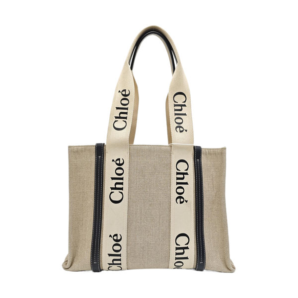 Woody Medium Canvas White