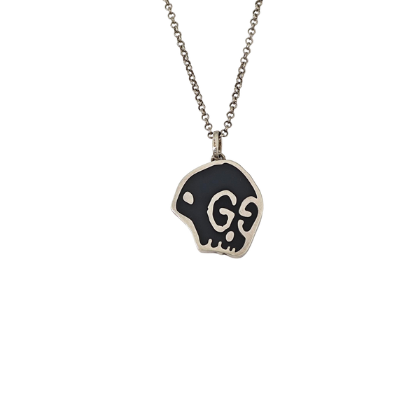 925 Sterling Silver Blue Necklace