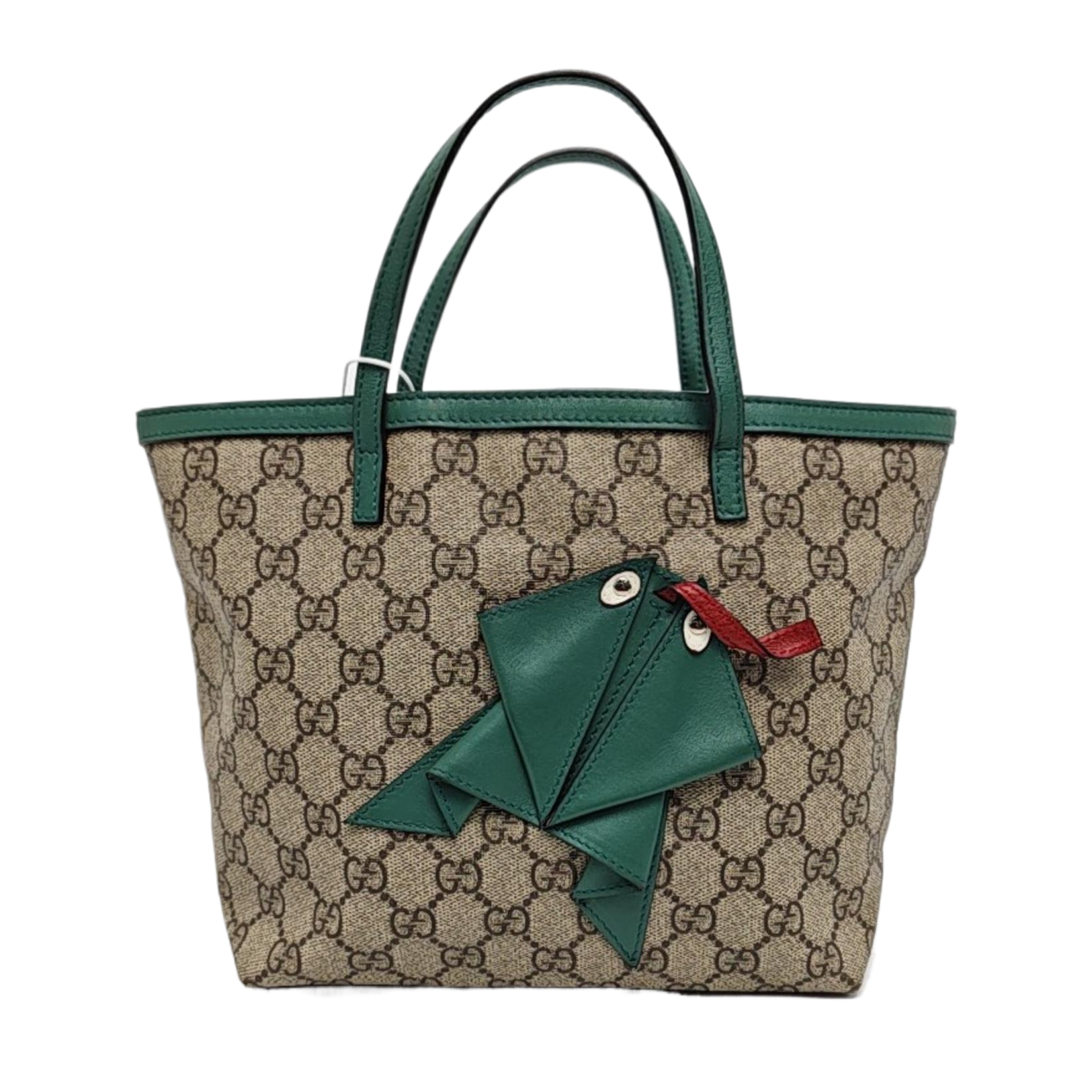 Children’s GG Bucket Monogram Coated Canvas Beige
