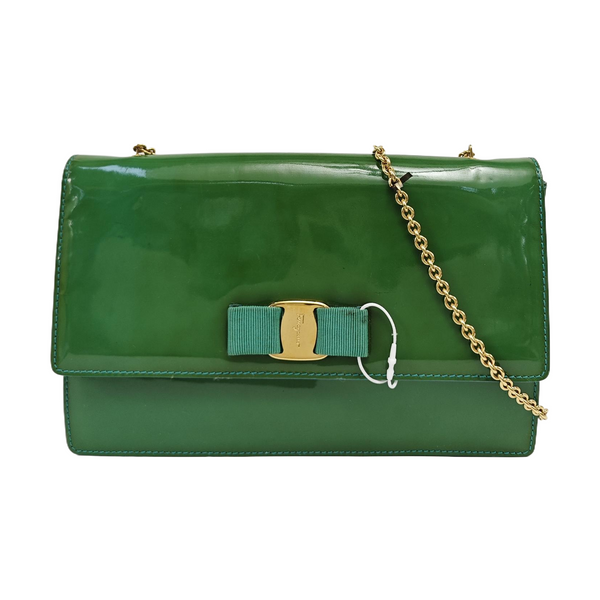 Ginny Calfskin Green