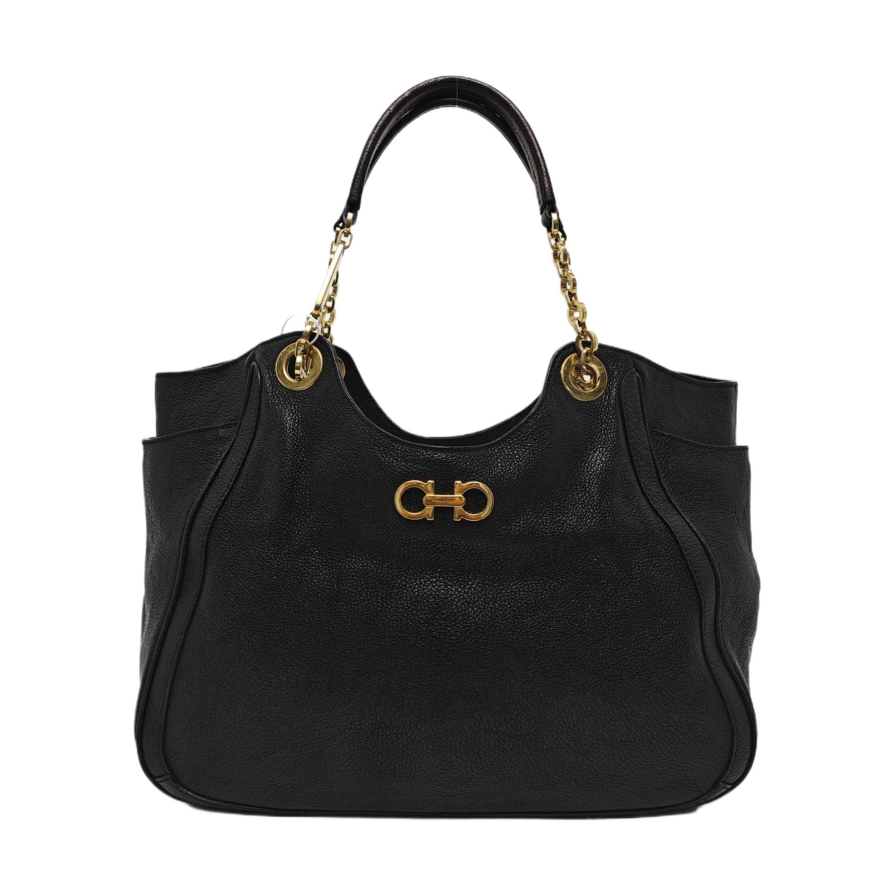 Betulla Medium Calfskin Black