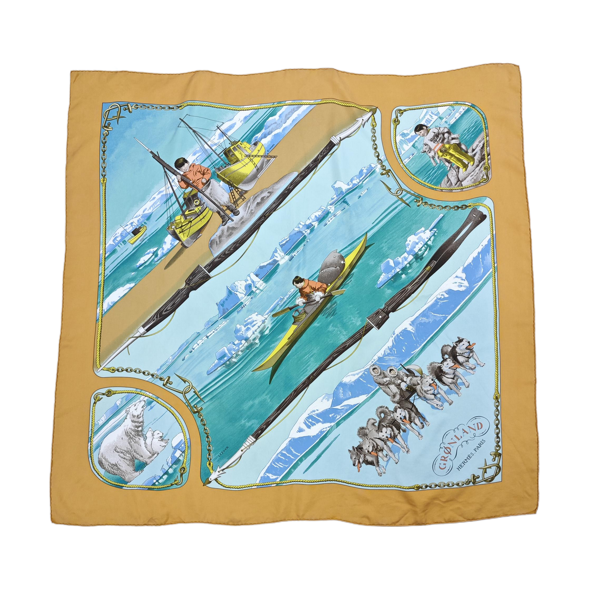Mulberry Silk Silk Scarf Multicolor