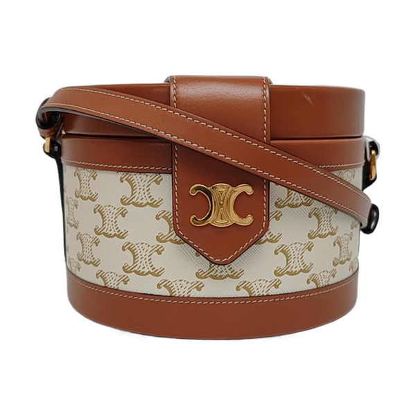 Authenticated pre-owned  TRIOMPHE Medium Calfskin Multicolor - Shoulder Bag at Looply