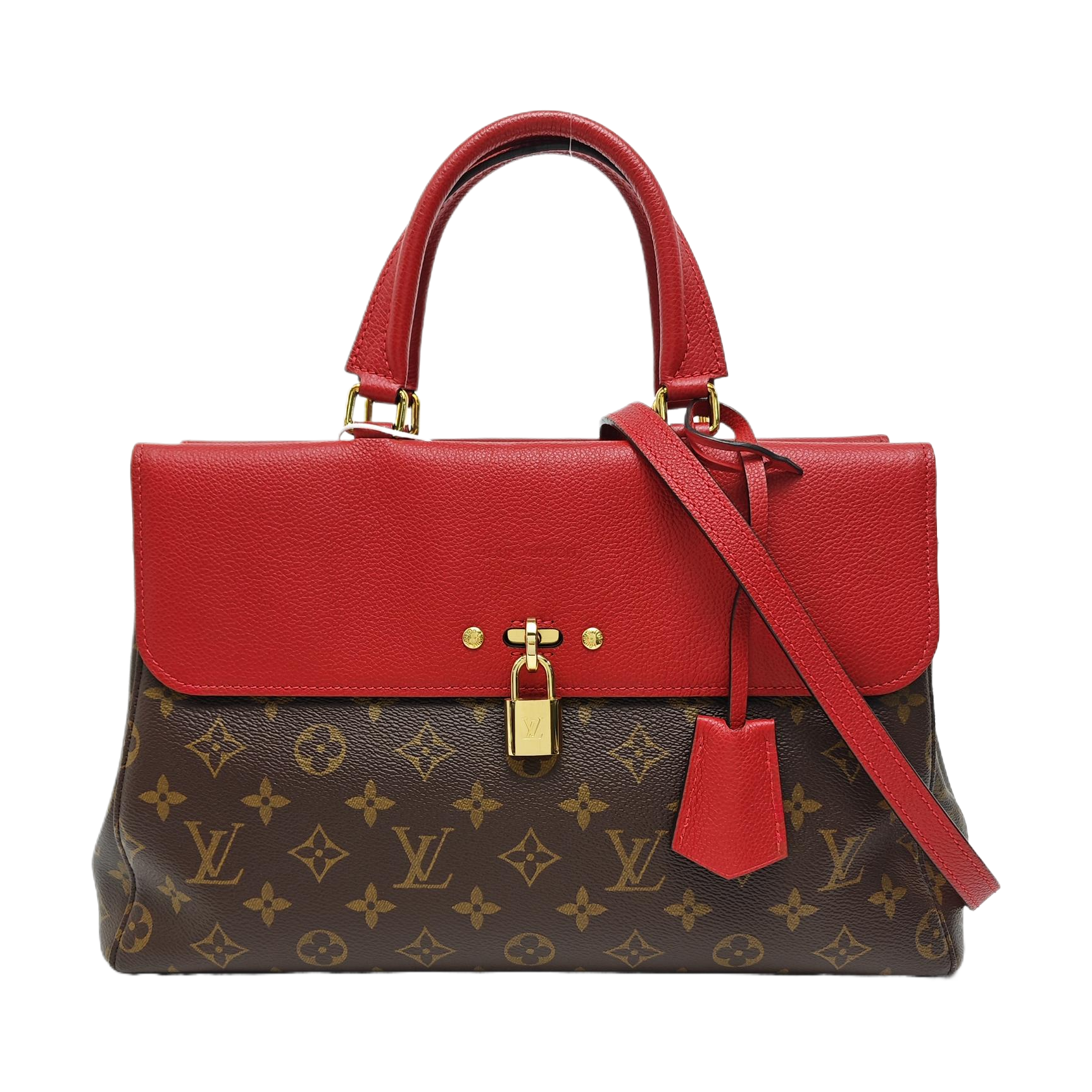 VÉNUS Monogram Coated Canvas Brown