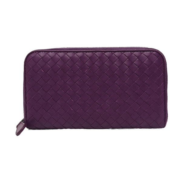 Calfskin Wallet Purple