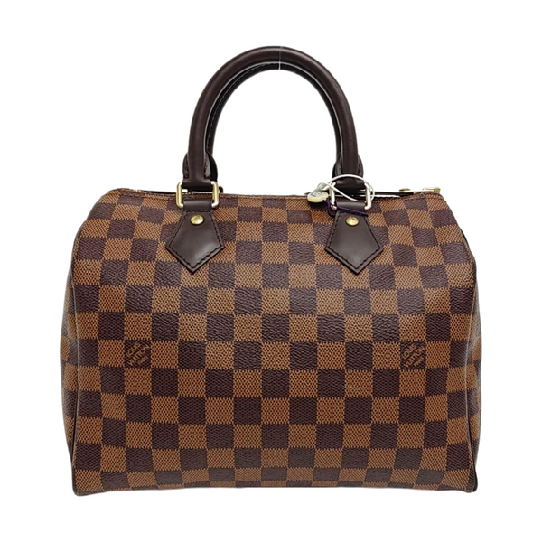 Speedy 25 Lona Damier Ebene Marrón