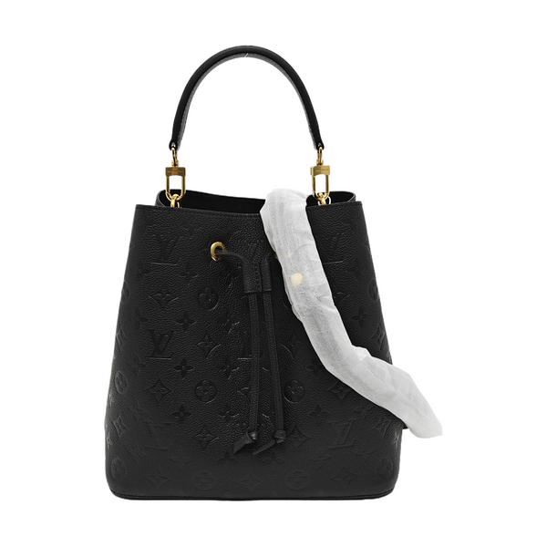 NÉONOÉ MM Calfskin Black