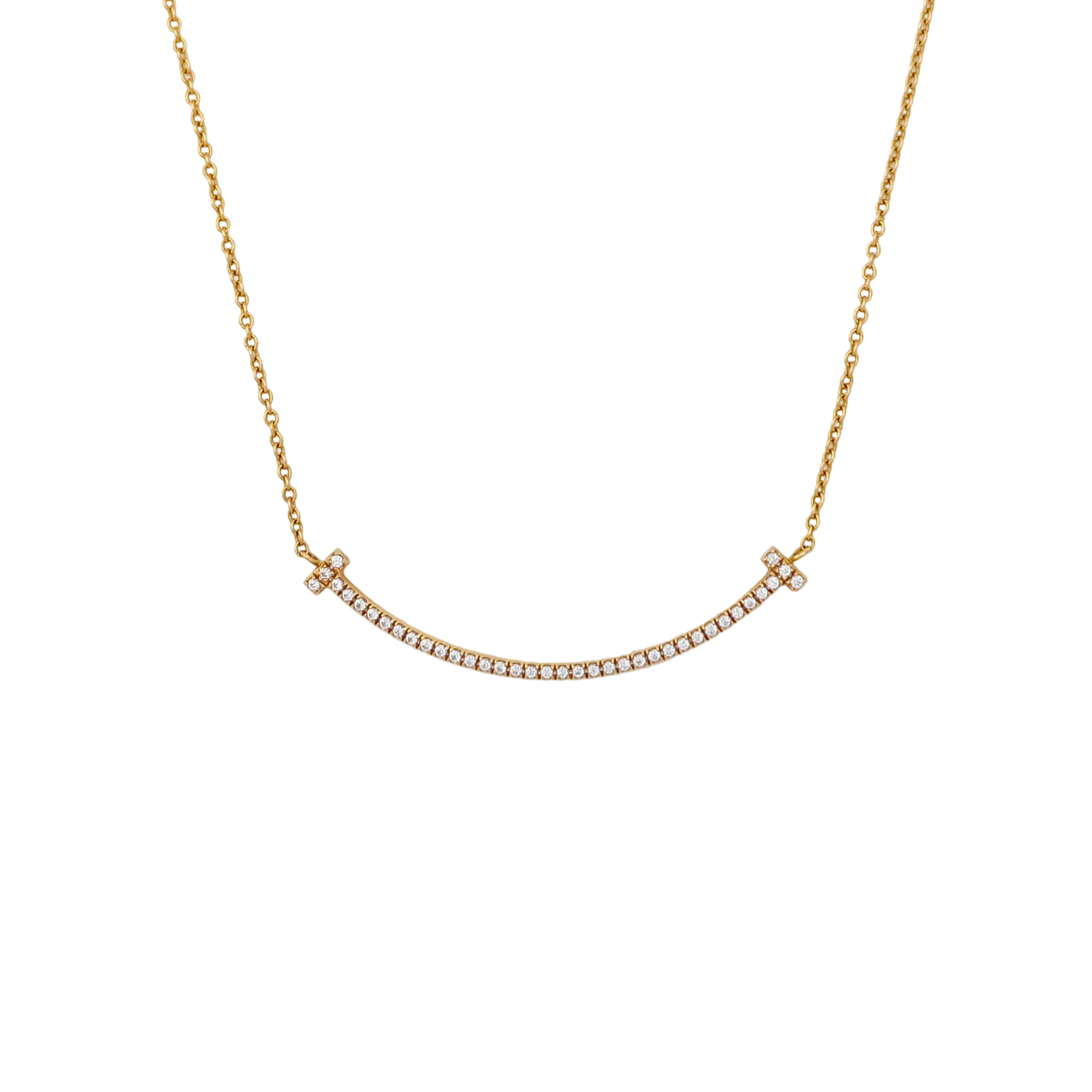 Tiffany T 18k Gold Necklace