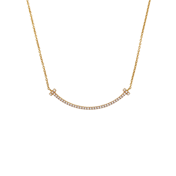 Tiffany T 18k Gold Necklace