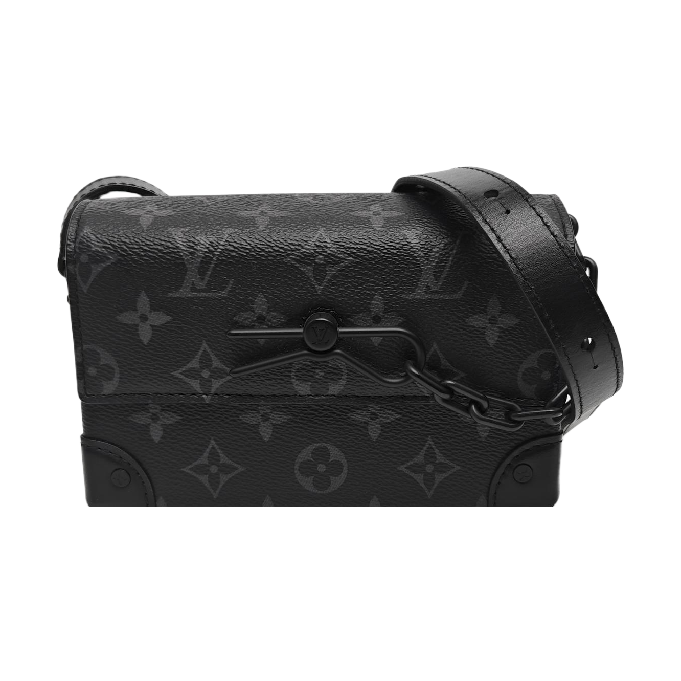 STEAMER Mini Monogram Coated Canvas Black