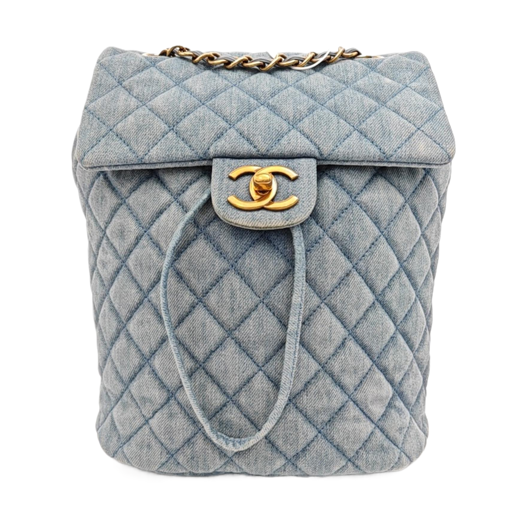 URBAN SPIRIT Small Quilted Canvas Blue