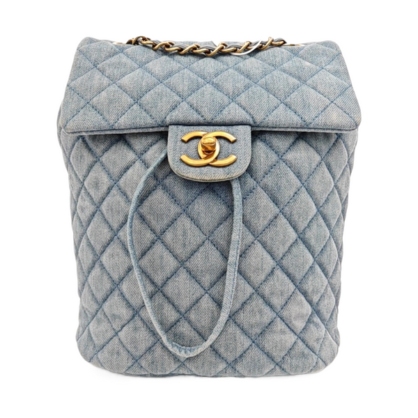URBAN SPIRIT Small Quilted Canvas Blue