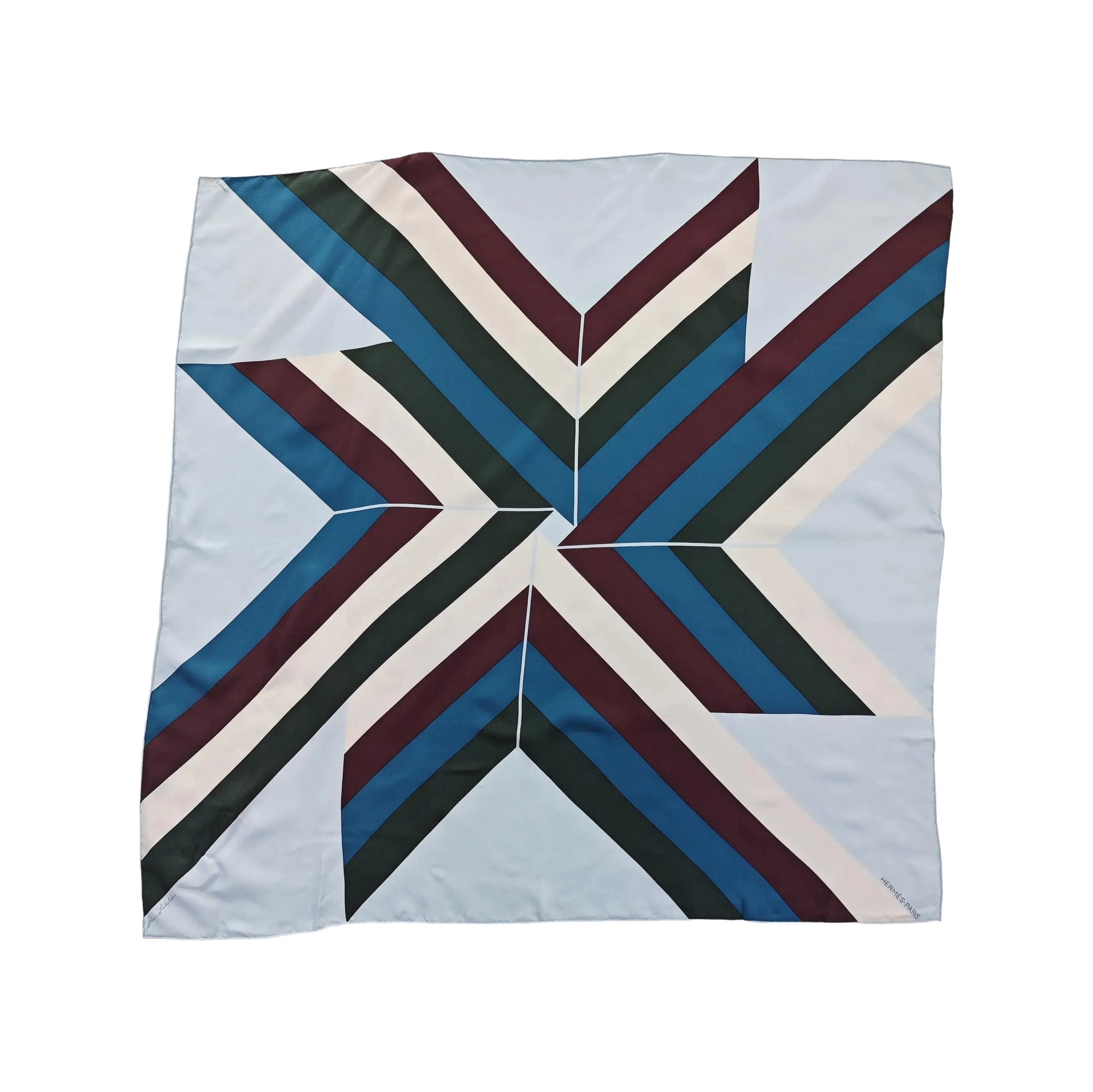 Mulberry Silk Silk Scarf Multicolor
