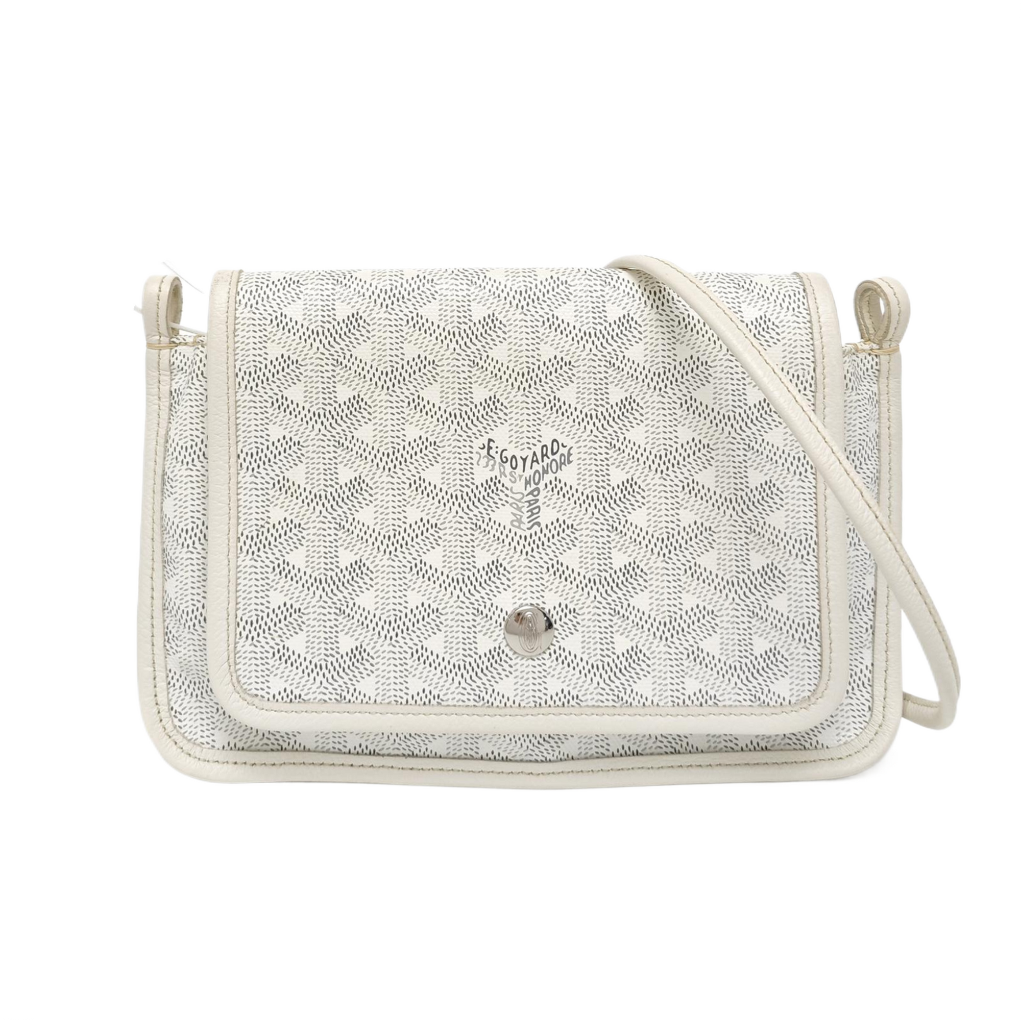 Plumet Coated Canvas White