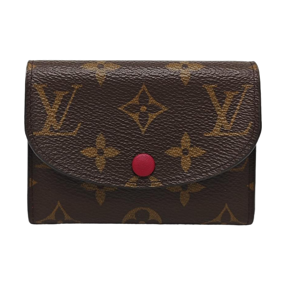 VICTORINE Monogram Coated Canvas Brown Wallet
