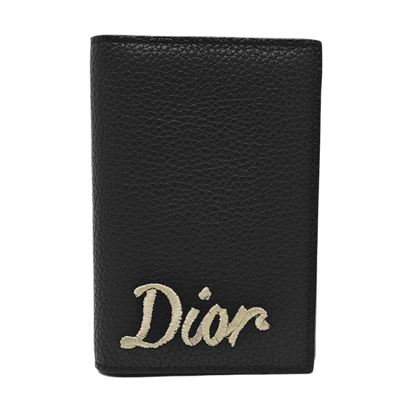 Calfskin Card Holder Black