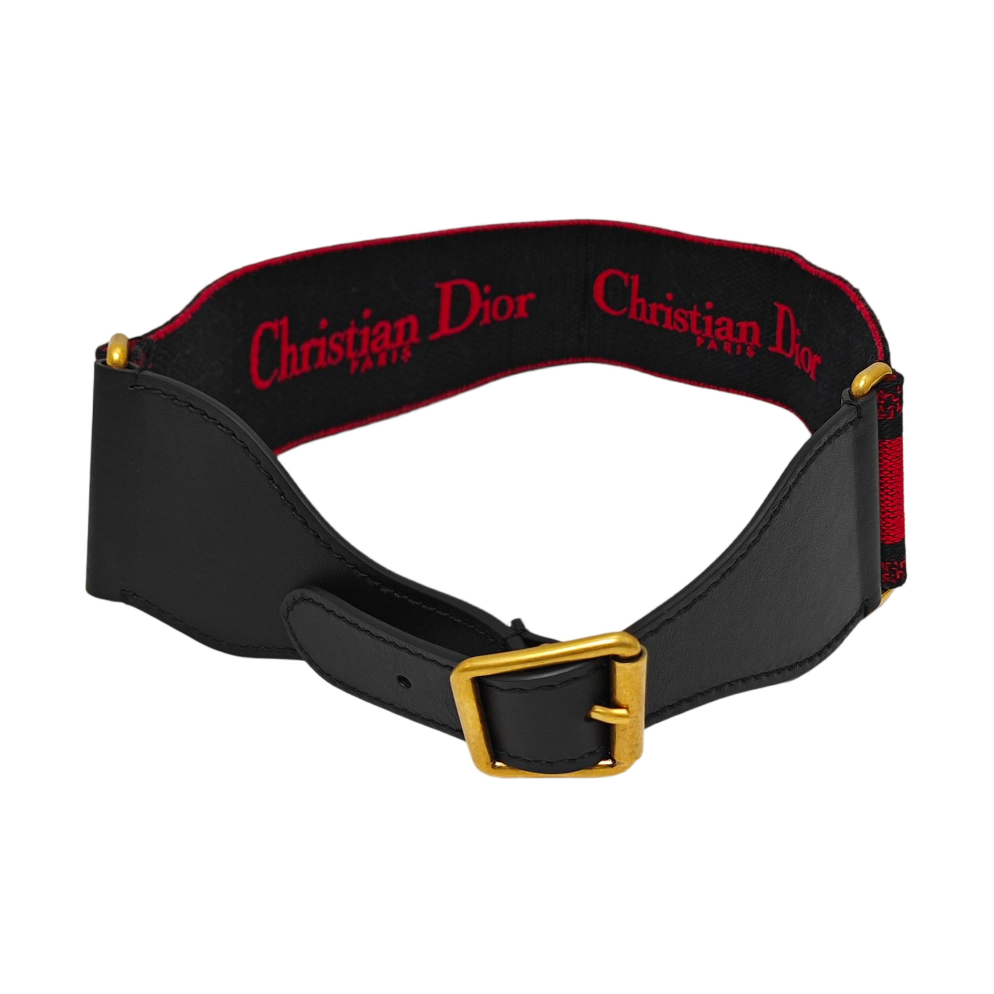 Fabric Belt Red