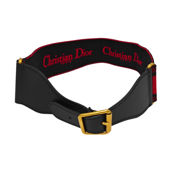 Fabric Belt Red